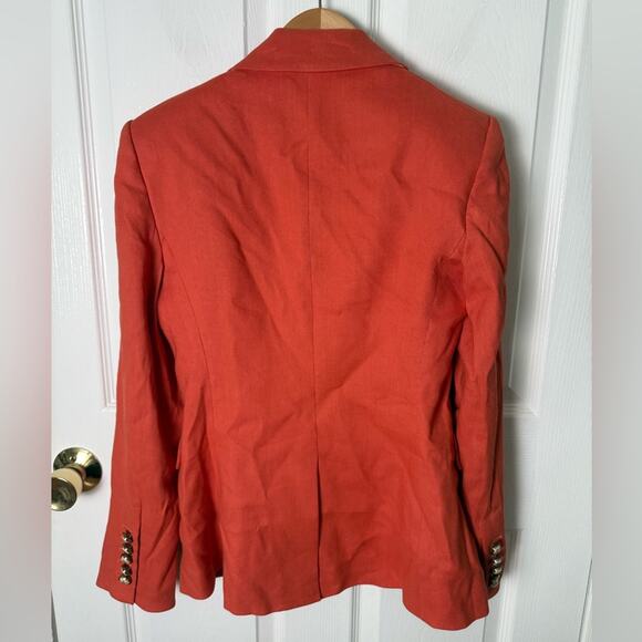 Veronica Beard Miller Stretch-Linen Dickey Jacket 4 - Picture 5 of 12